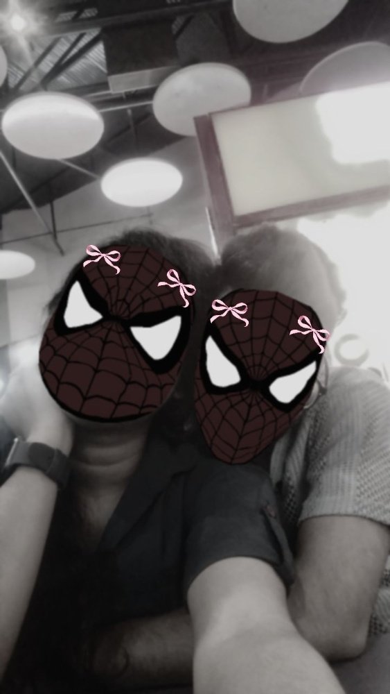 Spidey cute moment